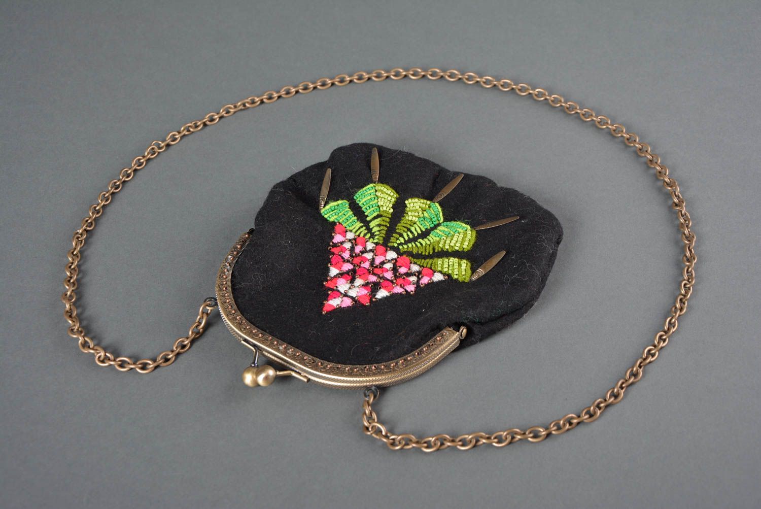 Bolso de tela original hecho a mano accesorio de moda femenina regalo para mujer foto 4