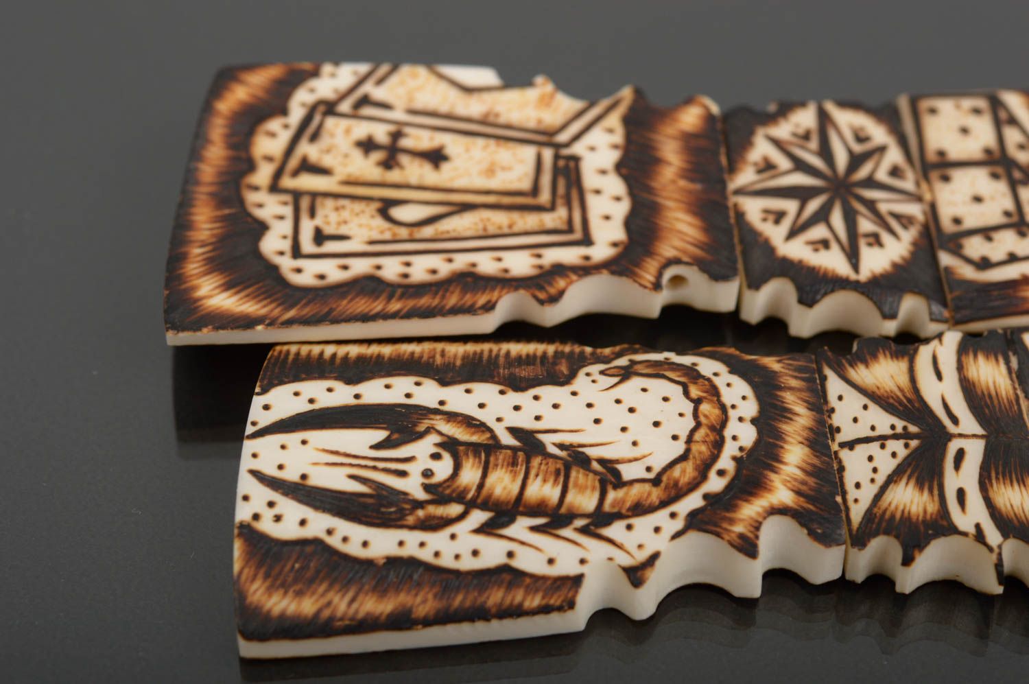 Handmade Männer Kette Accessoire für Männer religiöses Geschenk für Beten foto 4