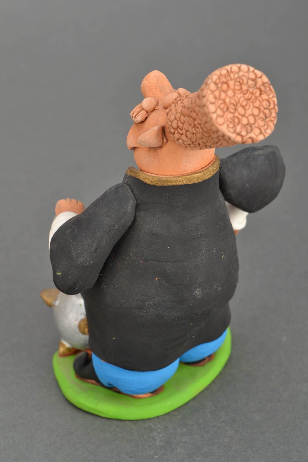 Ceramic figurine Horseman with Mace photo 5