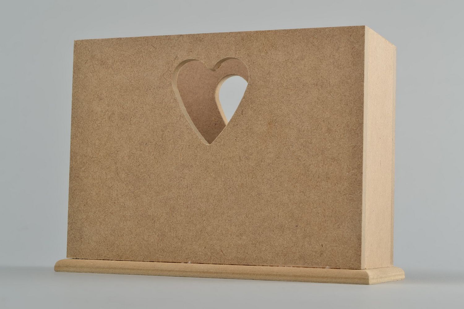 Заготовка коробка для салфеток из МДФ под декупаж или роспись хэнд мэйд фото 3