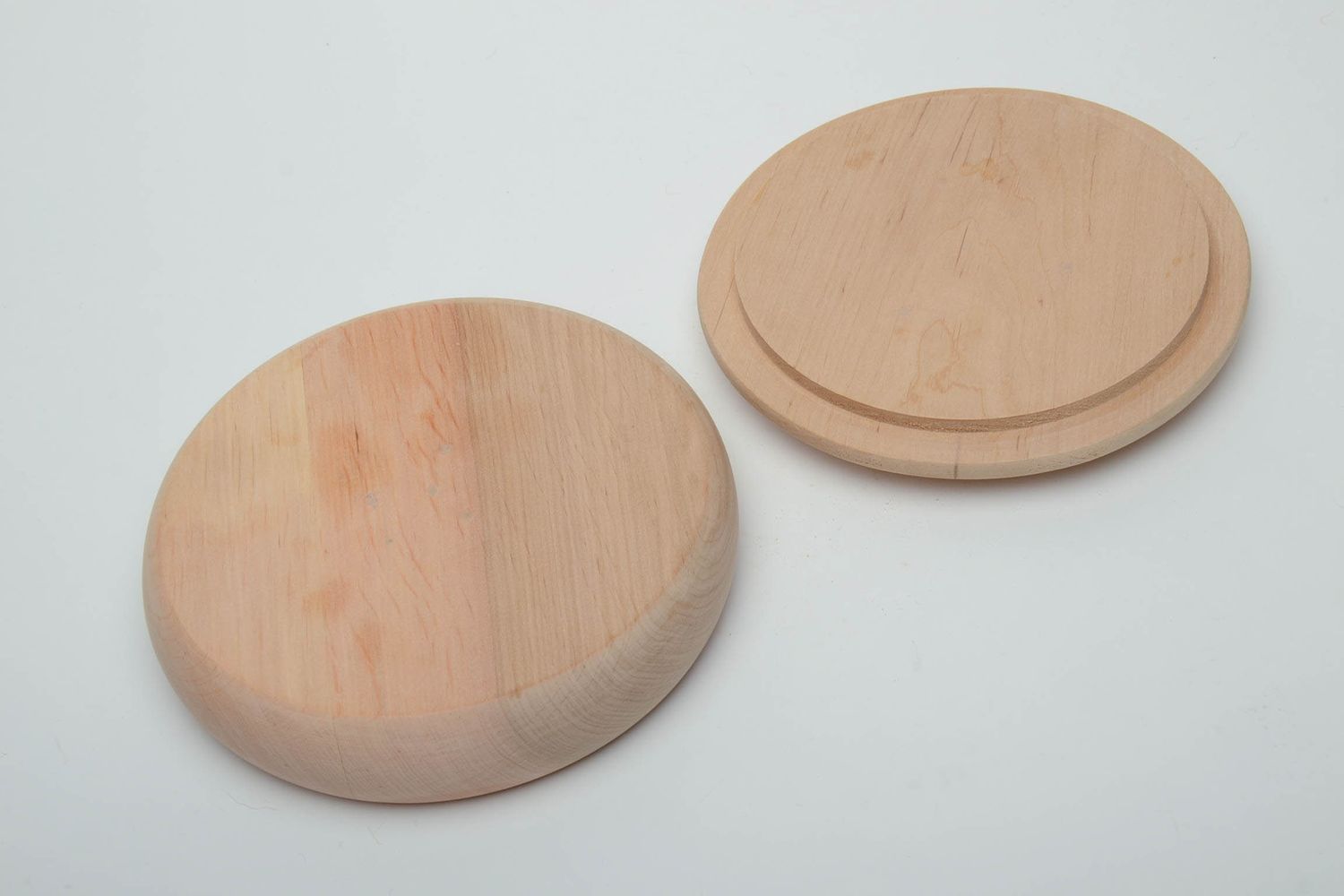 Runde Schatulle aus Holz für Decoupage foto 4