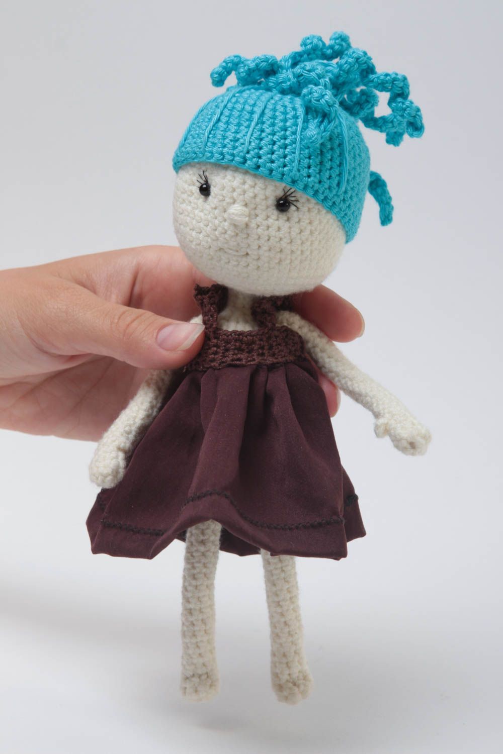 Juguete de peluche hecho a mano muñeco para niños regalo original para chicas foto 5