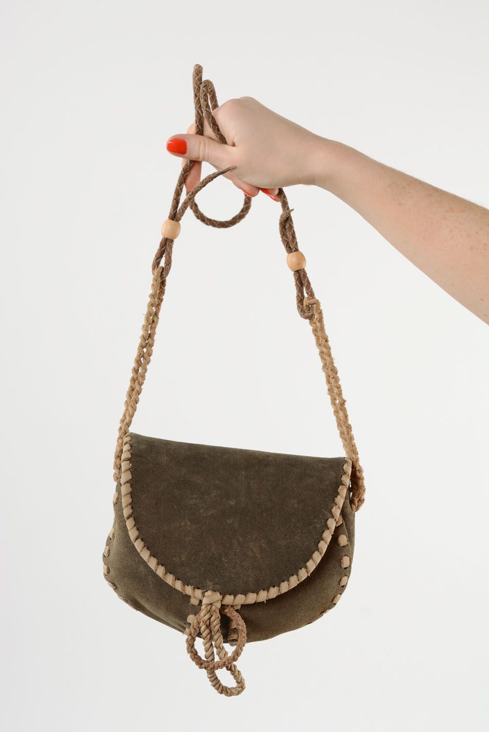 Leather purse for women photo 2
