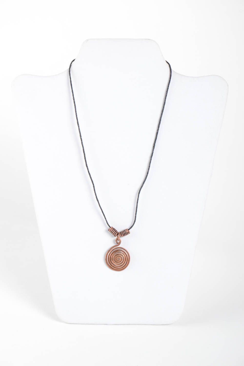 Handmade copper pendant wire wrap pendant wire wrap accessories for girl photo 2