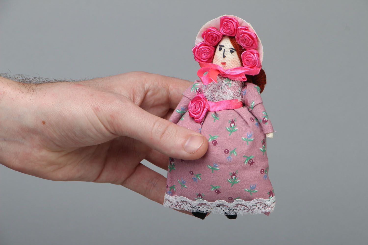 Handmade designer toy Young Lady photo 4