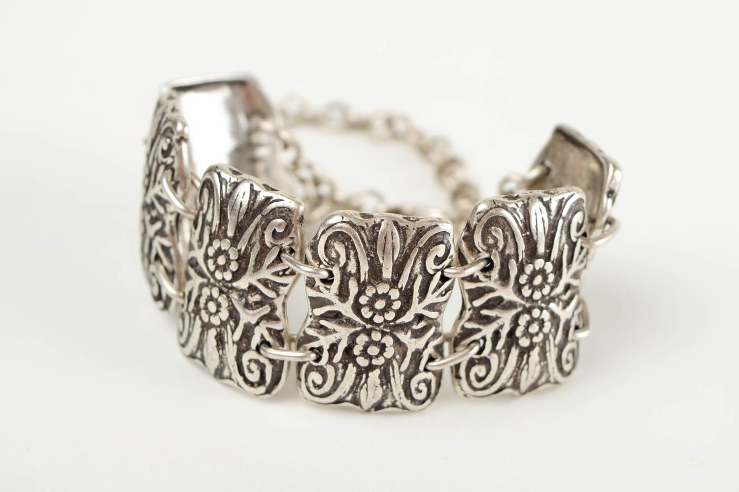 Stylish handmade metal bracelet metal craft ideas cuff bracelet designs photo 5