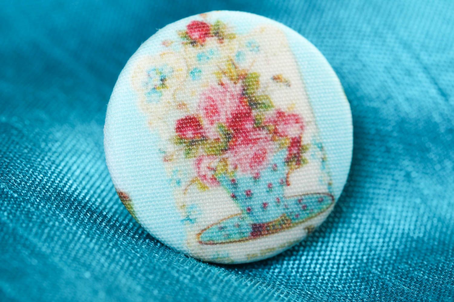 Handmade cute vintage button unusual decorative fittings sewing accessory  photo 1