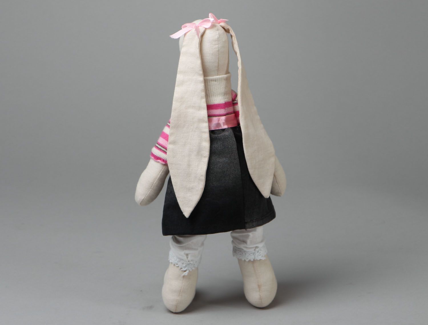 Toy made of natural fabrics Sailor Girl photo 3