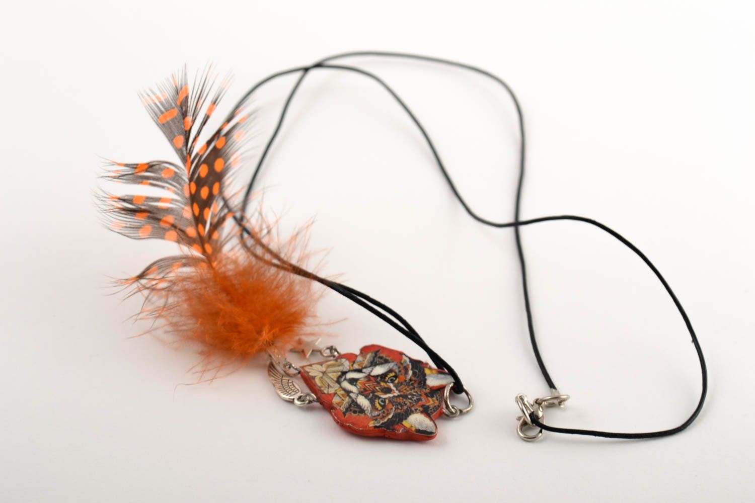 Halskette mit Anhänger handgefertigt Halskette für Frauen Designer Schmuck foto 4