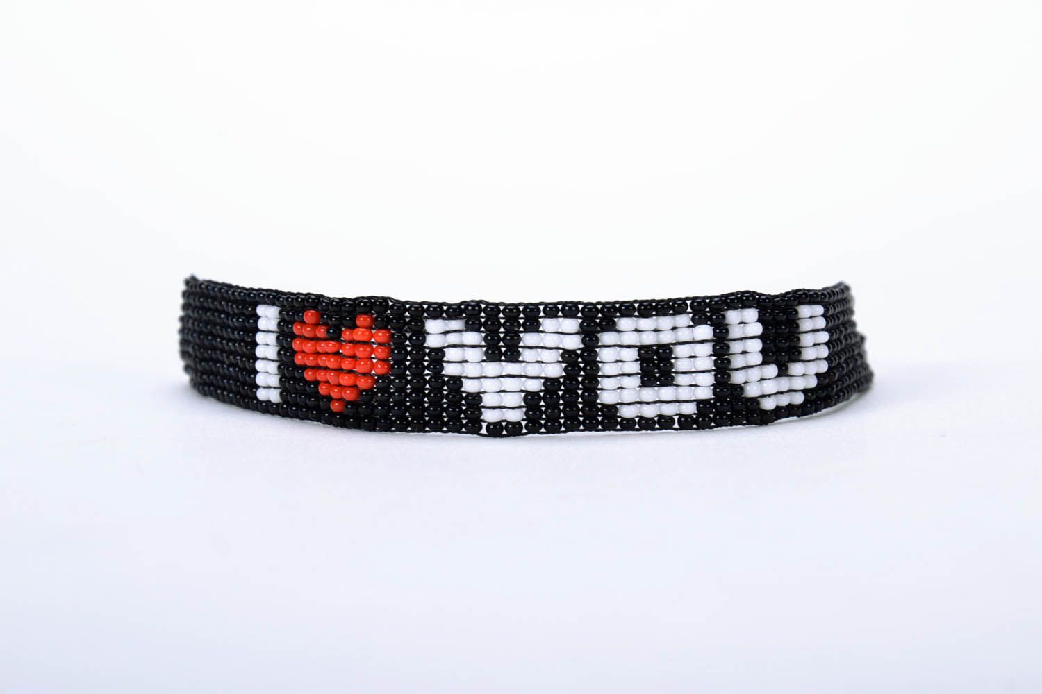 Armband mit Beschriftung I love you! foto 3