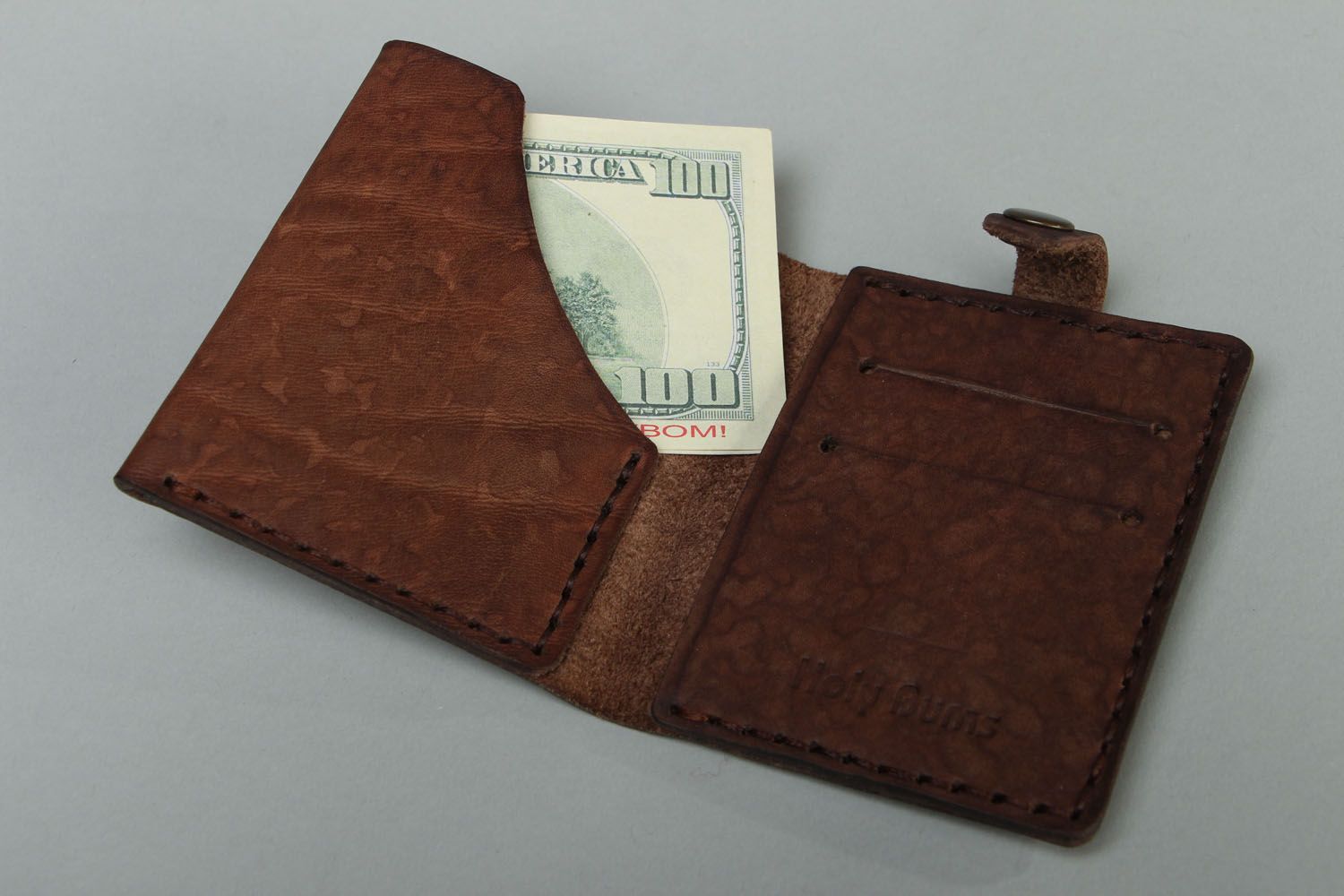 Geldbörse aus Leder foto 2