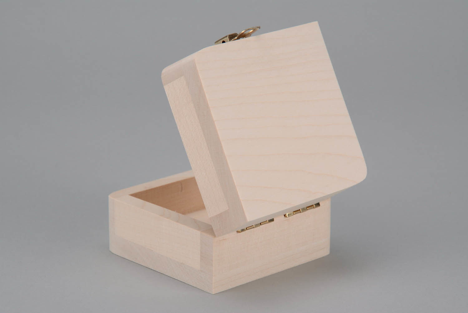 Caja de madera para creatividad foto 2
