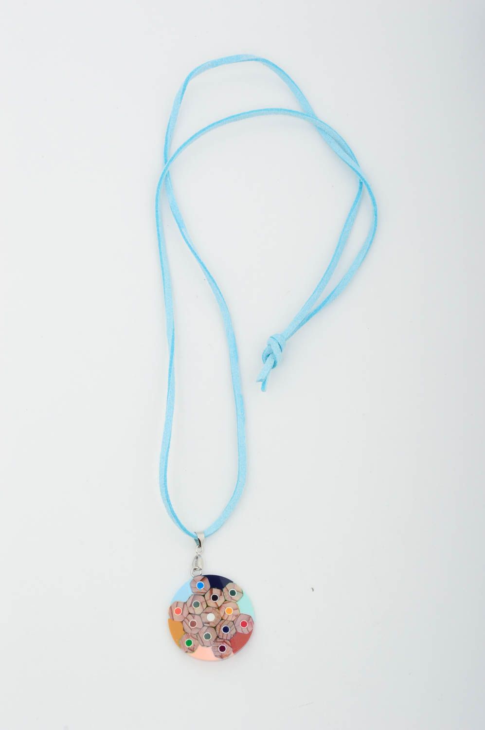 Handgemachter Schmuck Halskette mit Anhänger Schmuck für Damen Frauen Accessoire foto 3