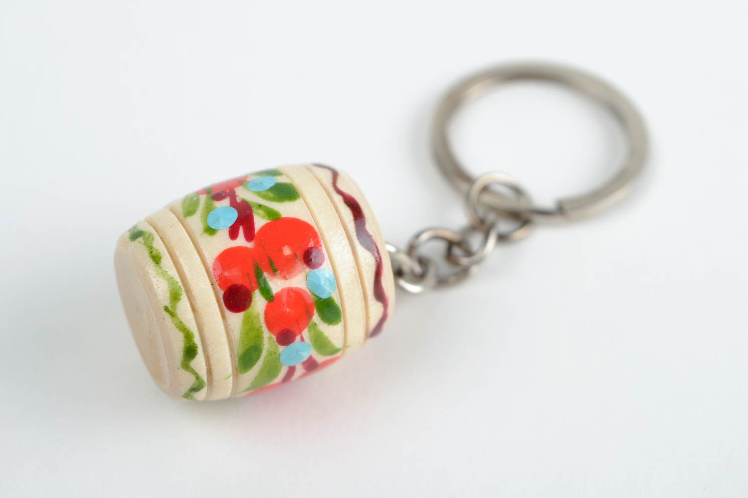 Unusual handmade wooden keychain popular keychain fashion accessories gift ideas photo 5