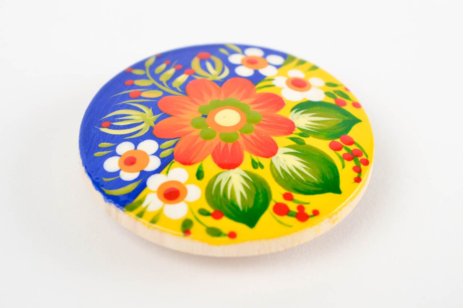 Kitchen fridge magnet handmade fridge magnet with painting decorative use only photo 2