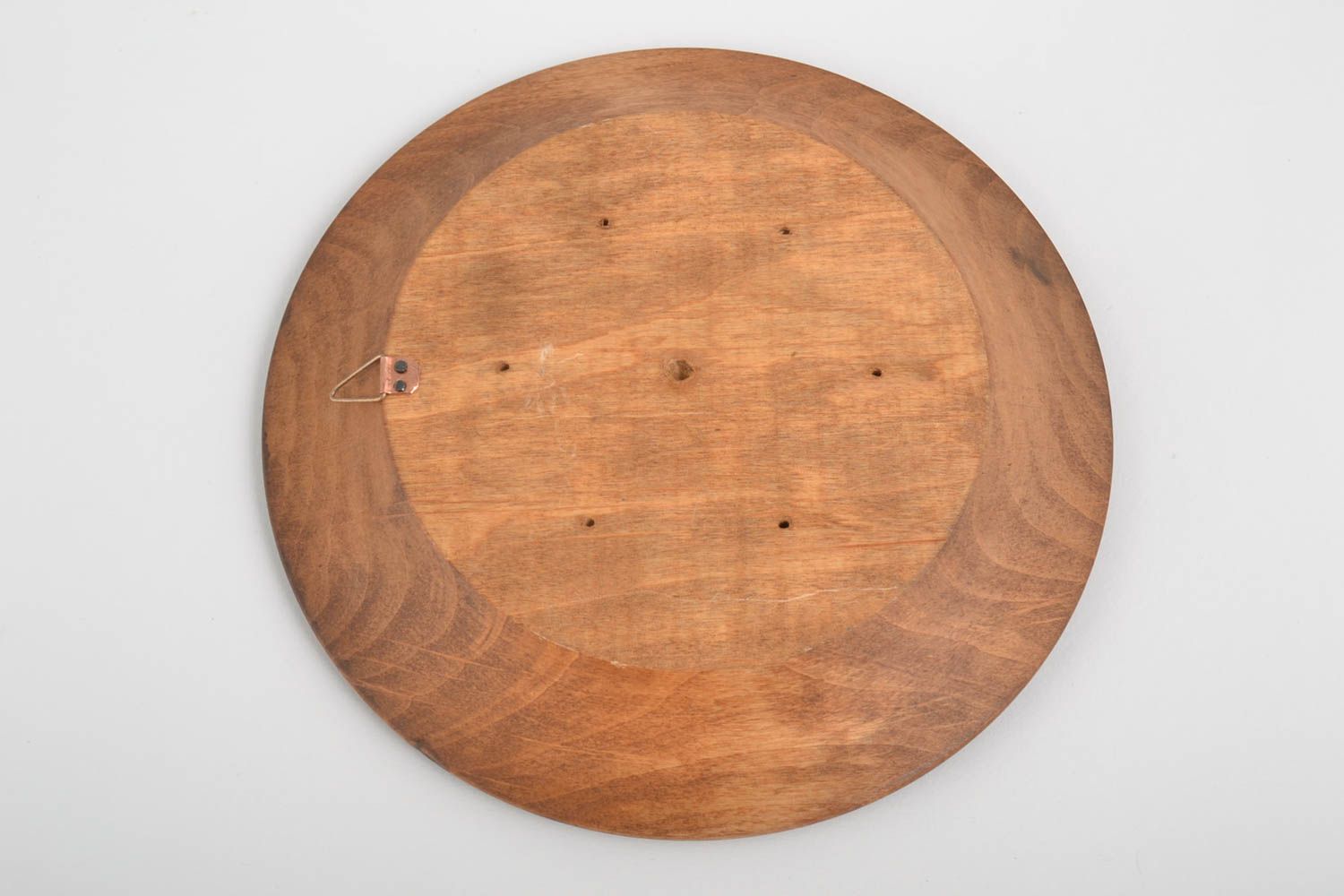 Деревянная посуда ручной работы декоративная тарелка подарочная тарелка фото 3