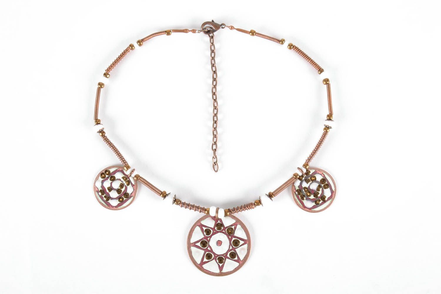 Copper necklace photo 2