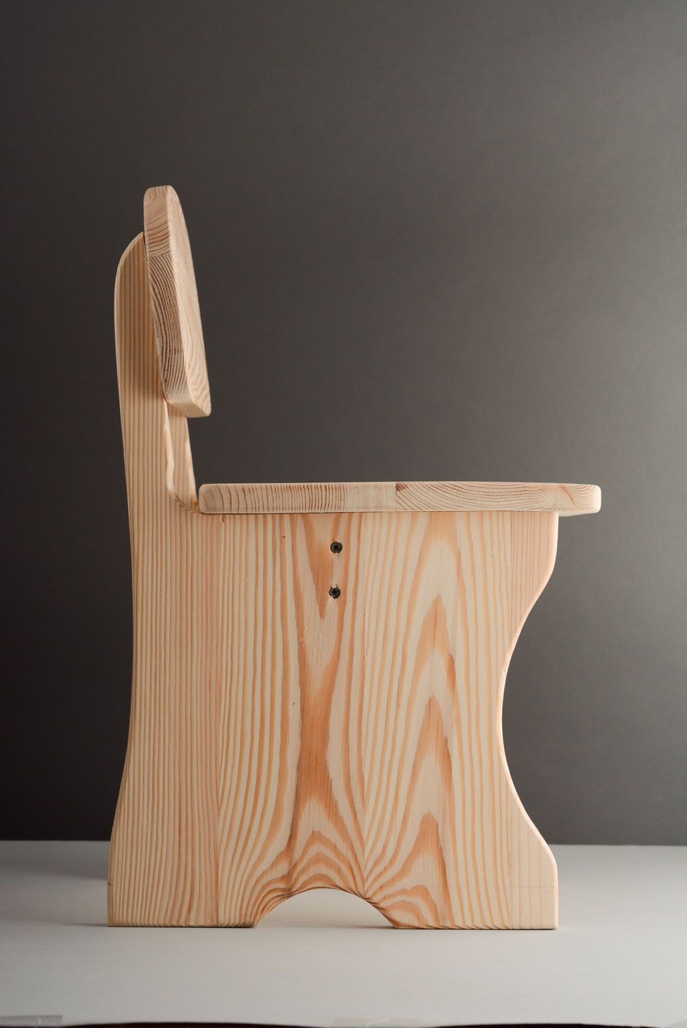 Ébauche en bois décorative faite main Chaise photo 4