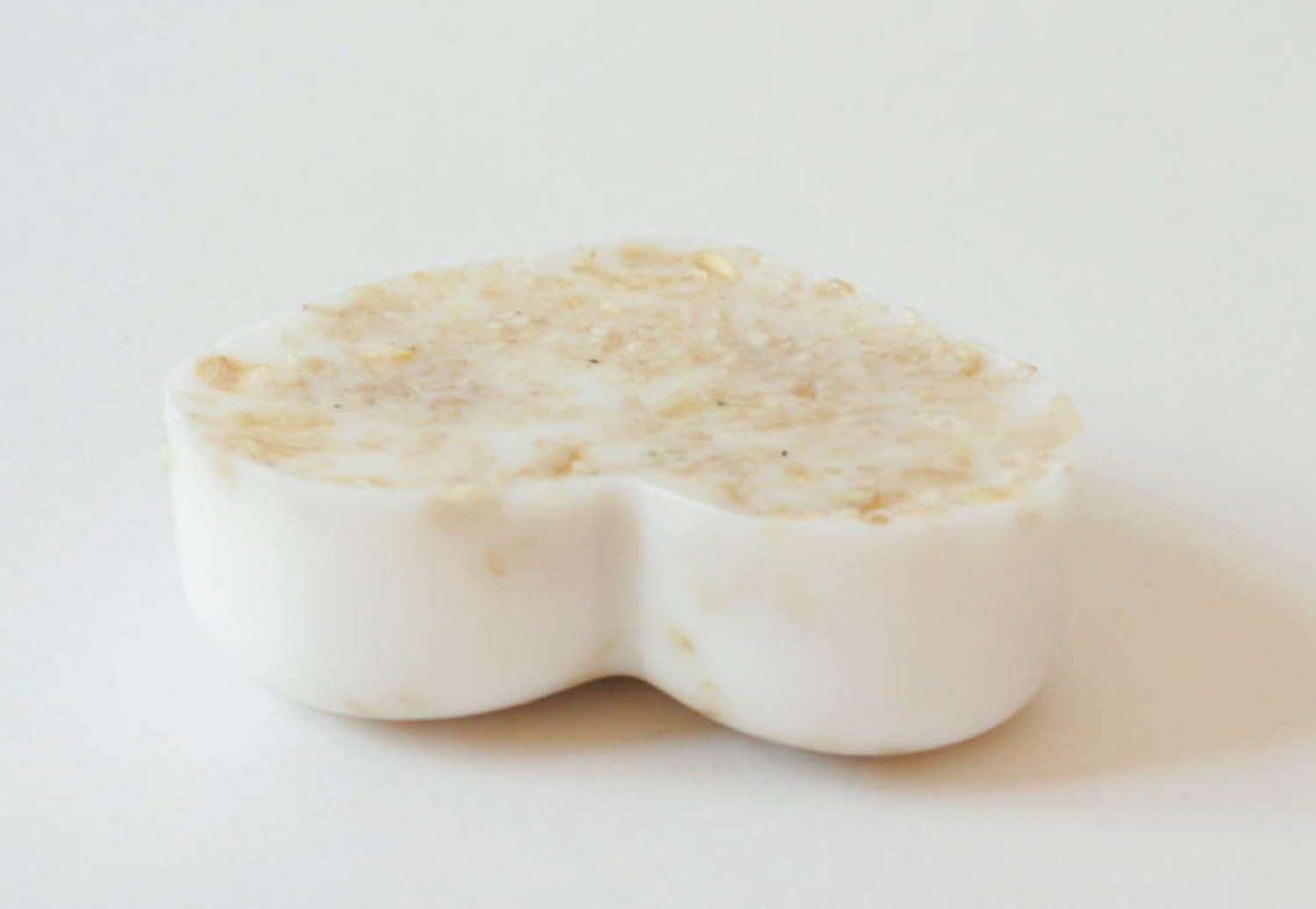 Scrub soap for face with porridge and sesame photo 2