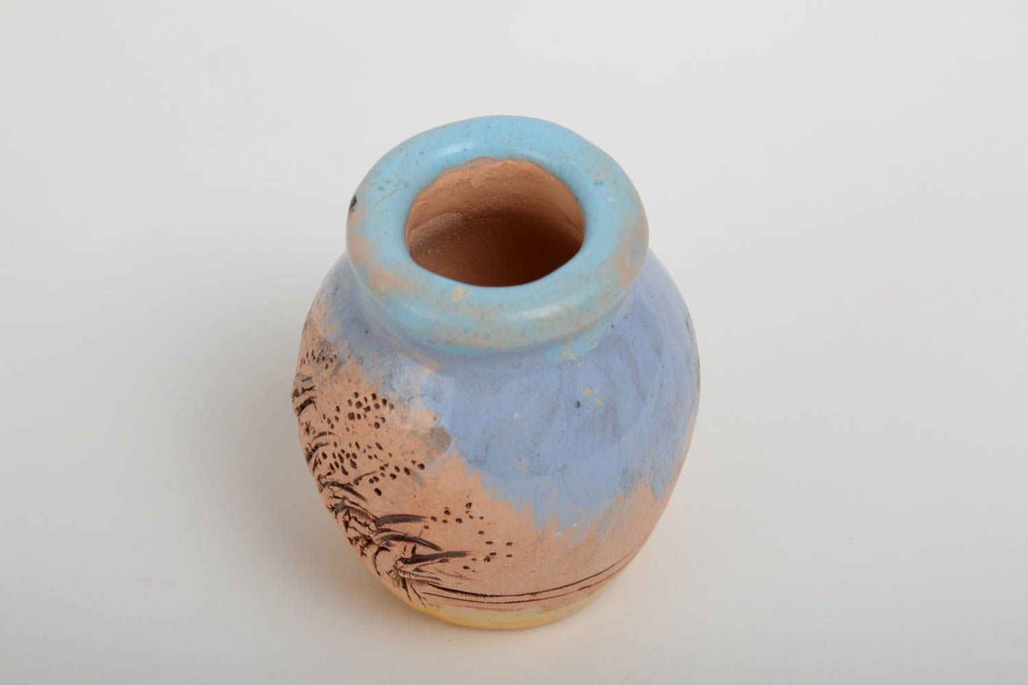 2 inches ceramic pitcher statuette for shelf décor 0,02 lb photo 5