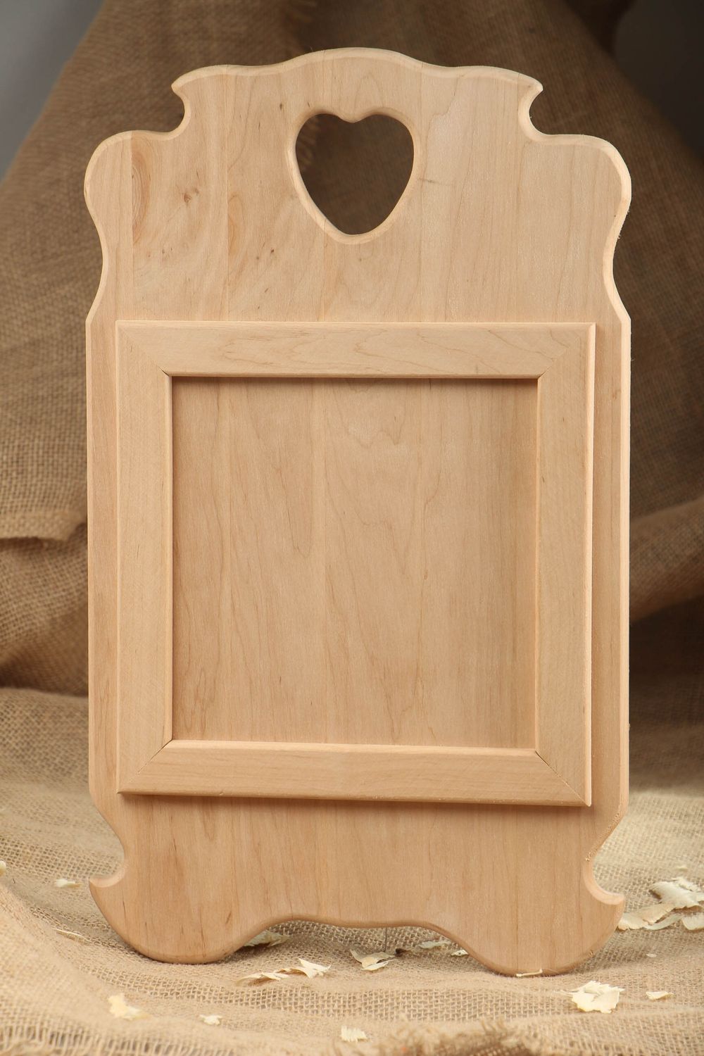 Pieza en blanco para creatividad hecha a mano con forma de llavero de madera foto 5