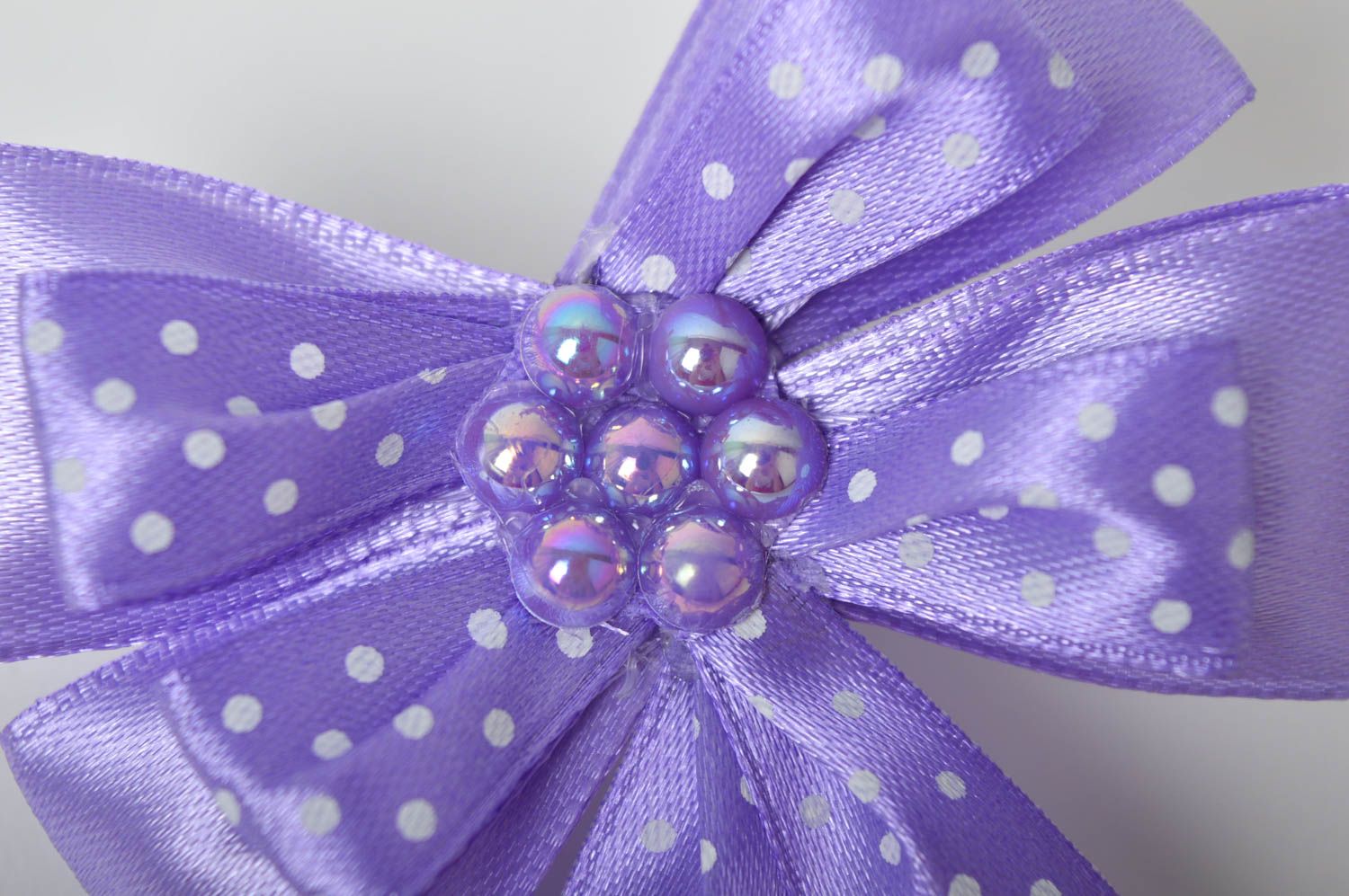 Handmade bow scrunchy delicate hair accessories for kids kanzashi jewelry photo 5