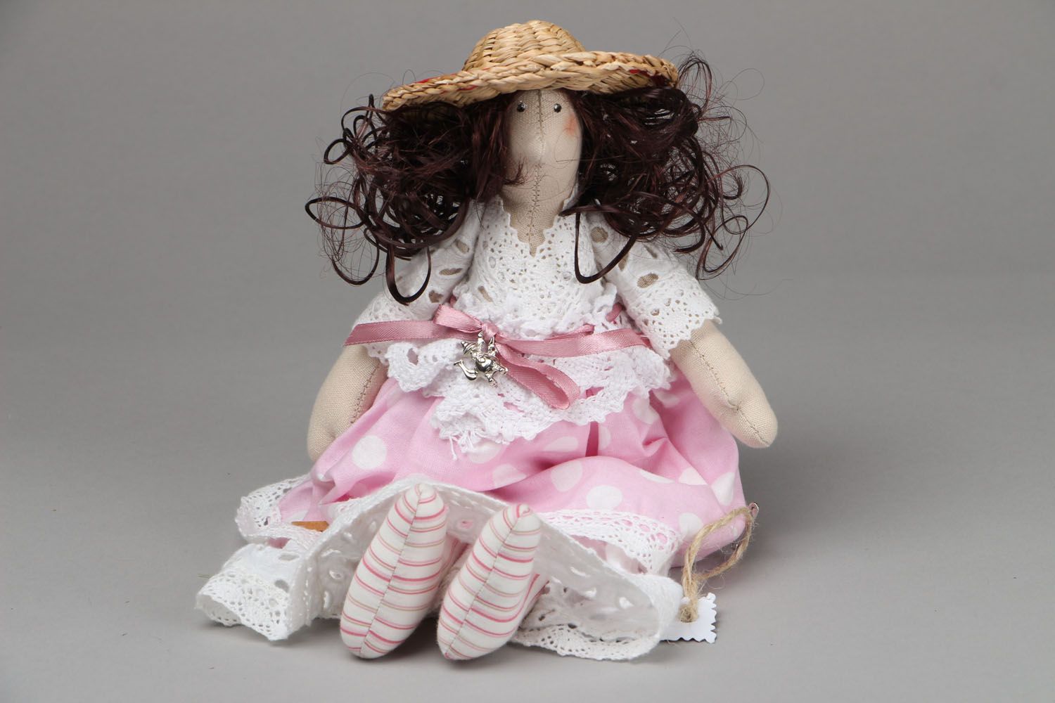 Soft handmade doll Brownie Doll photo 1