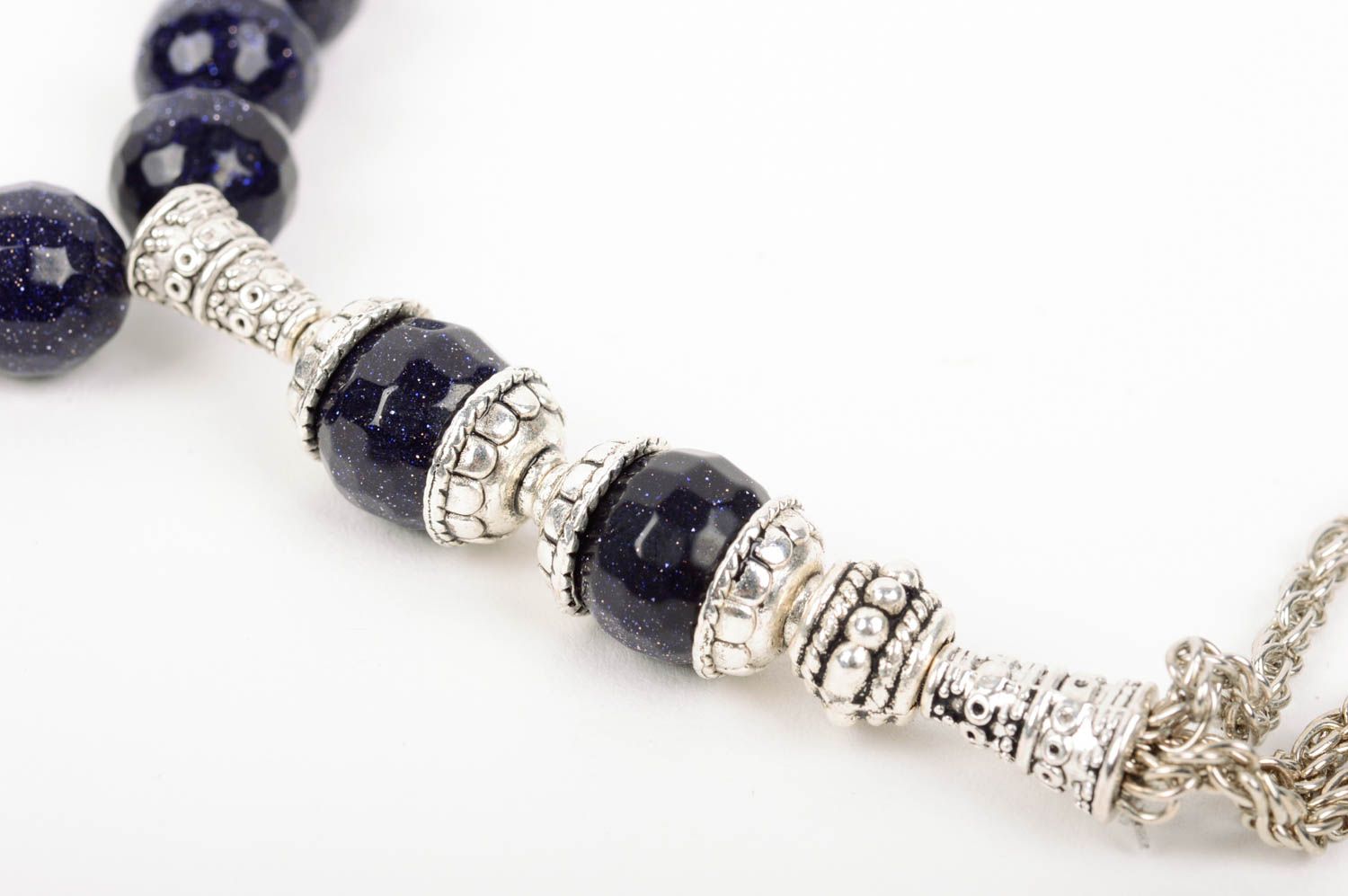 Handmade unusual rosary beads stylish religious attribute cute prayer beads photo 3