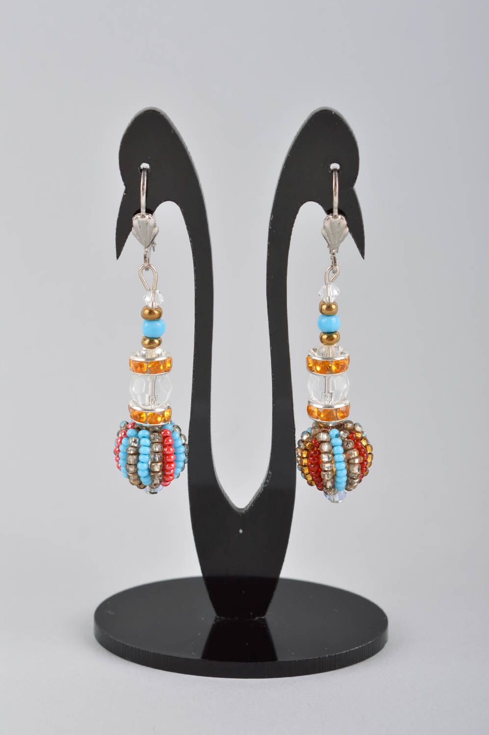 Handmade earrings ladies earrings handmade jewelry earrings for women gift ideas photo 2
