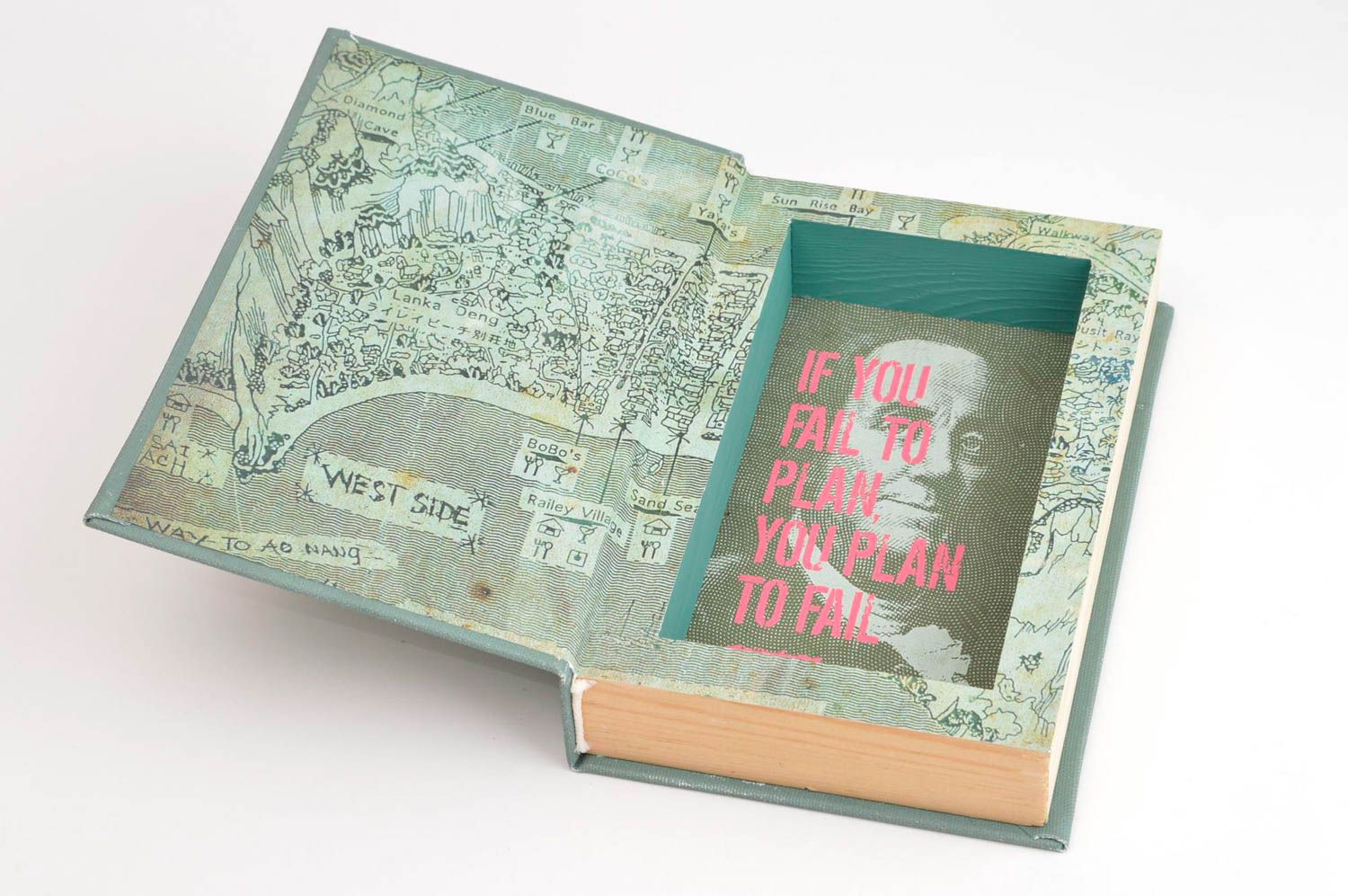 Handmade box jewelry box book box beautiful box carved wooden box decorative box photo 5