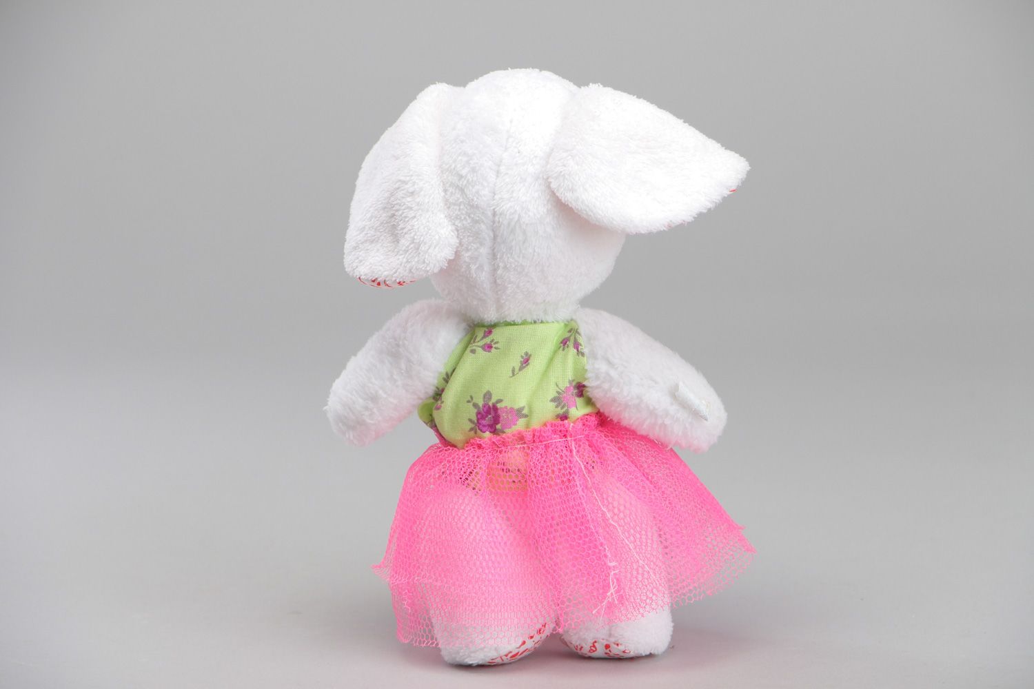 Handmade designer children's fabric soft toy Elephant photo 3