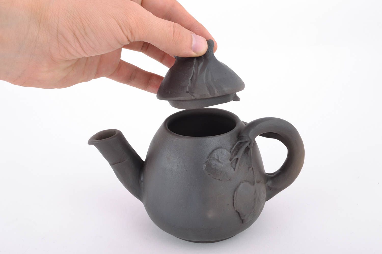 Керамический чайник для заваривания фото 2