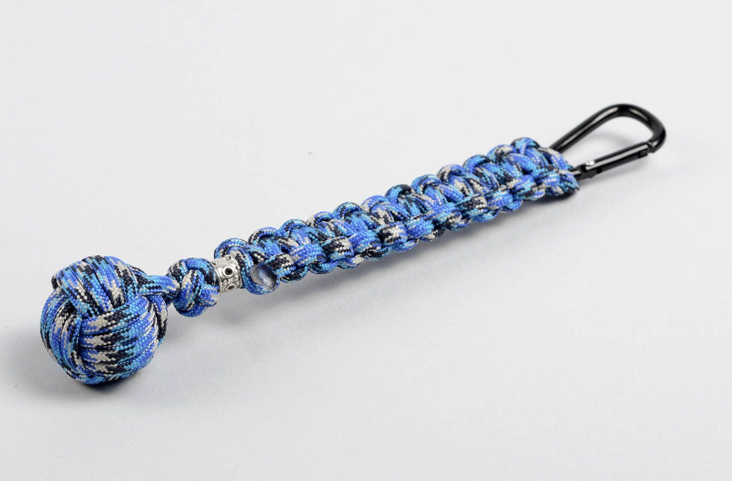 Stylish handmade woven cord keychain best keychain fashion accessories photo 1