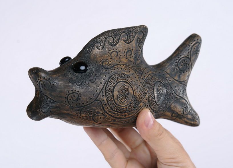 Ceramic figurine Fish photo 2