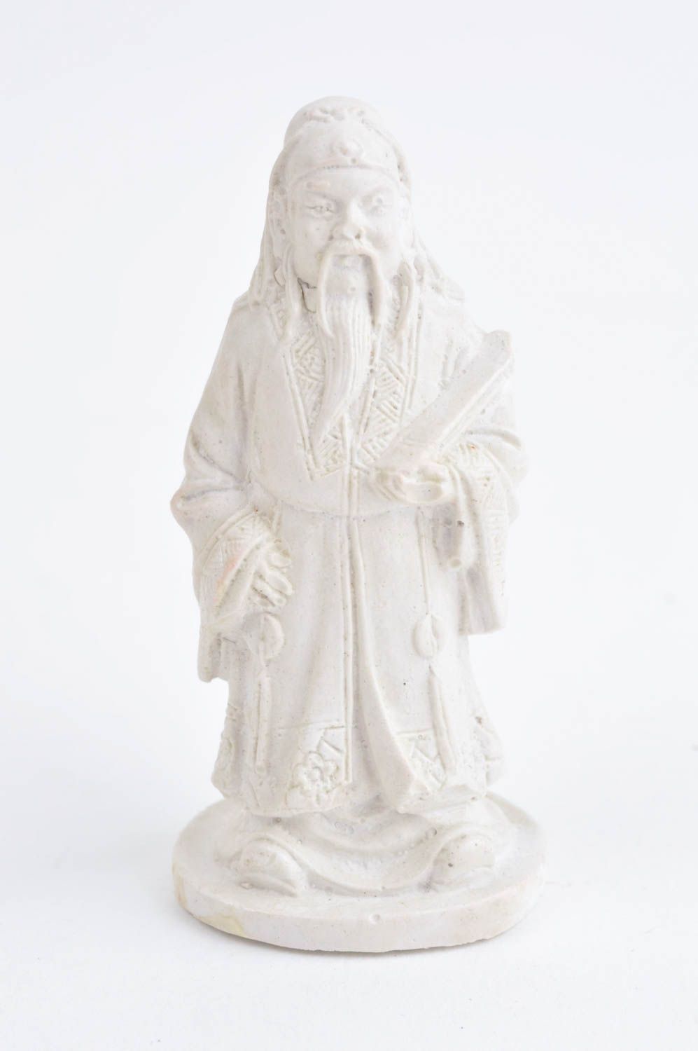 Figura de yeso hecha a mano decoración de interior regalo original Maestro foto 2