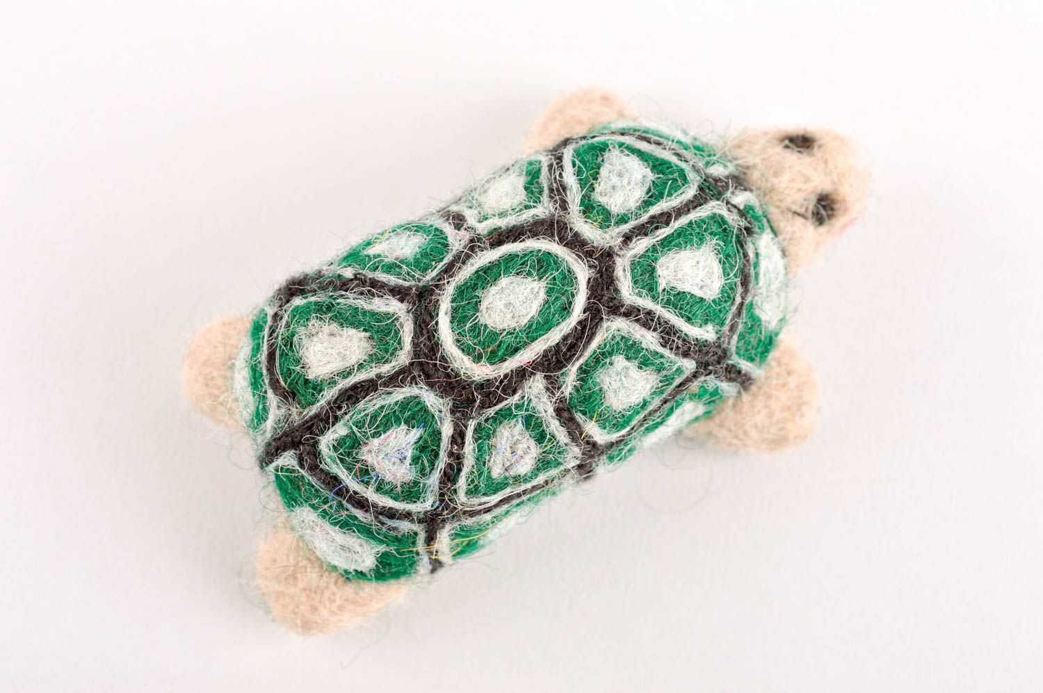 Muñeco de fieltro artesanal regalo personalizado juguete original Tortuga foto 4