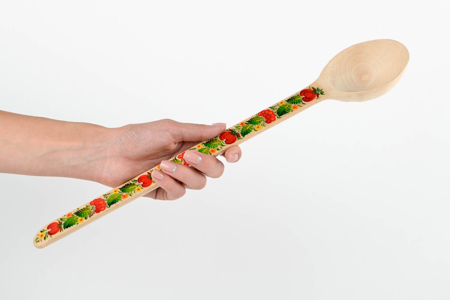 Handmade spoon wooden spoon unusual cutlery for kitchen decor gift ideas photo 2