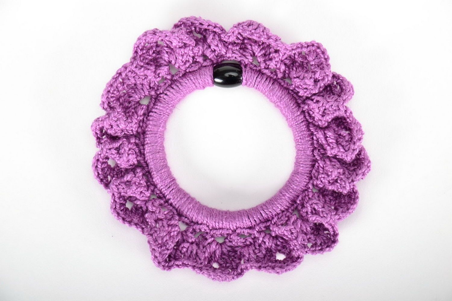 knitted Scrunchy  photo 3
