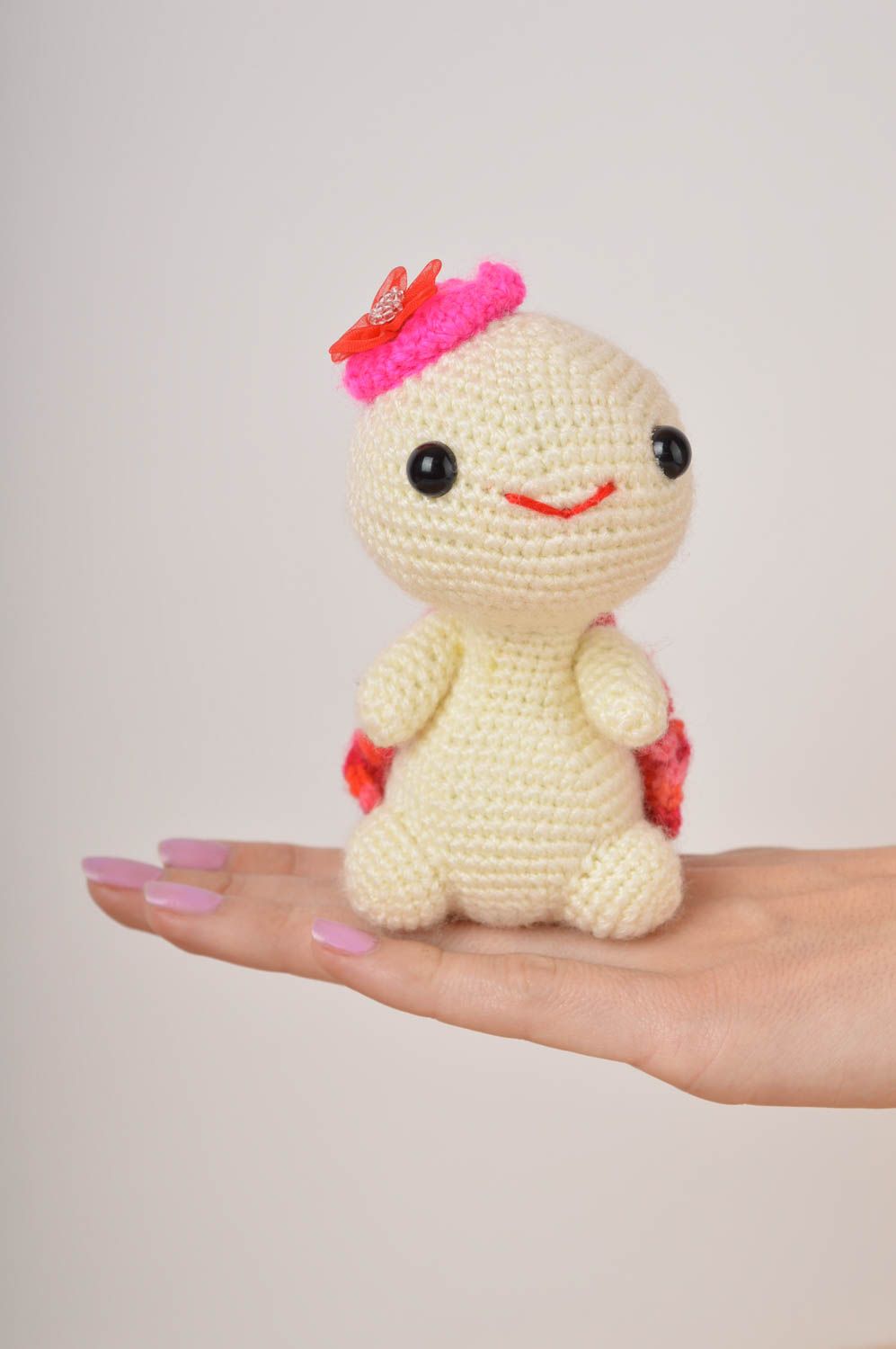 Designer beautiful toy handmade crocheted toy for babied nursery decor photo 5