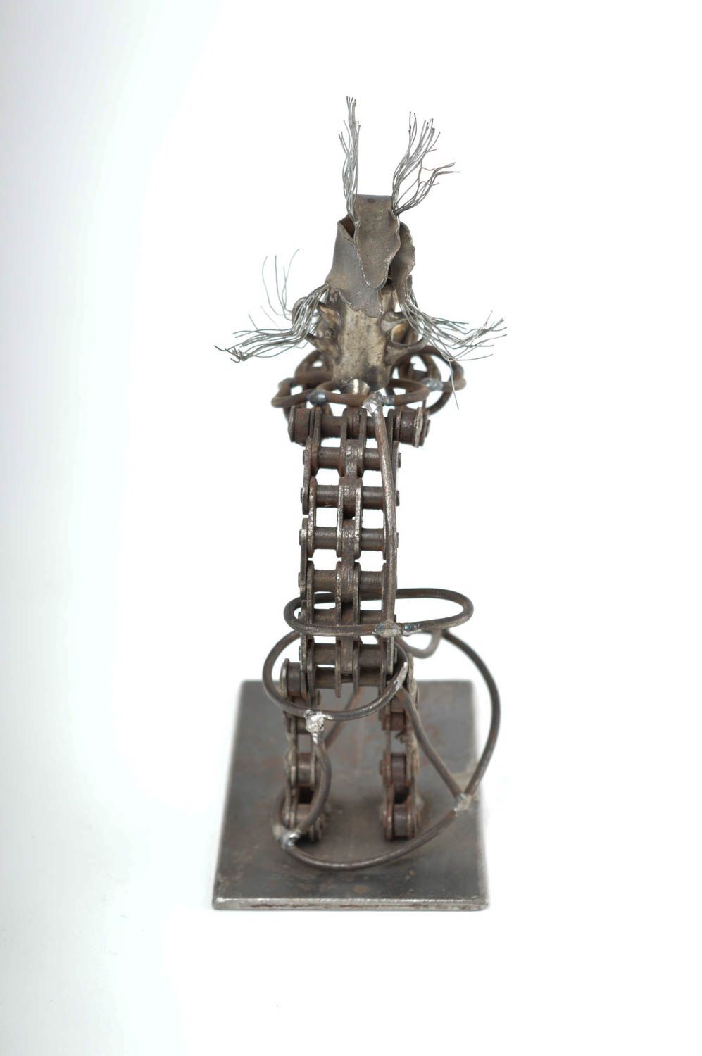 Funny handmade metal figurine contemporary art home design decorative use only photo 4