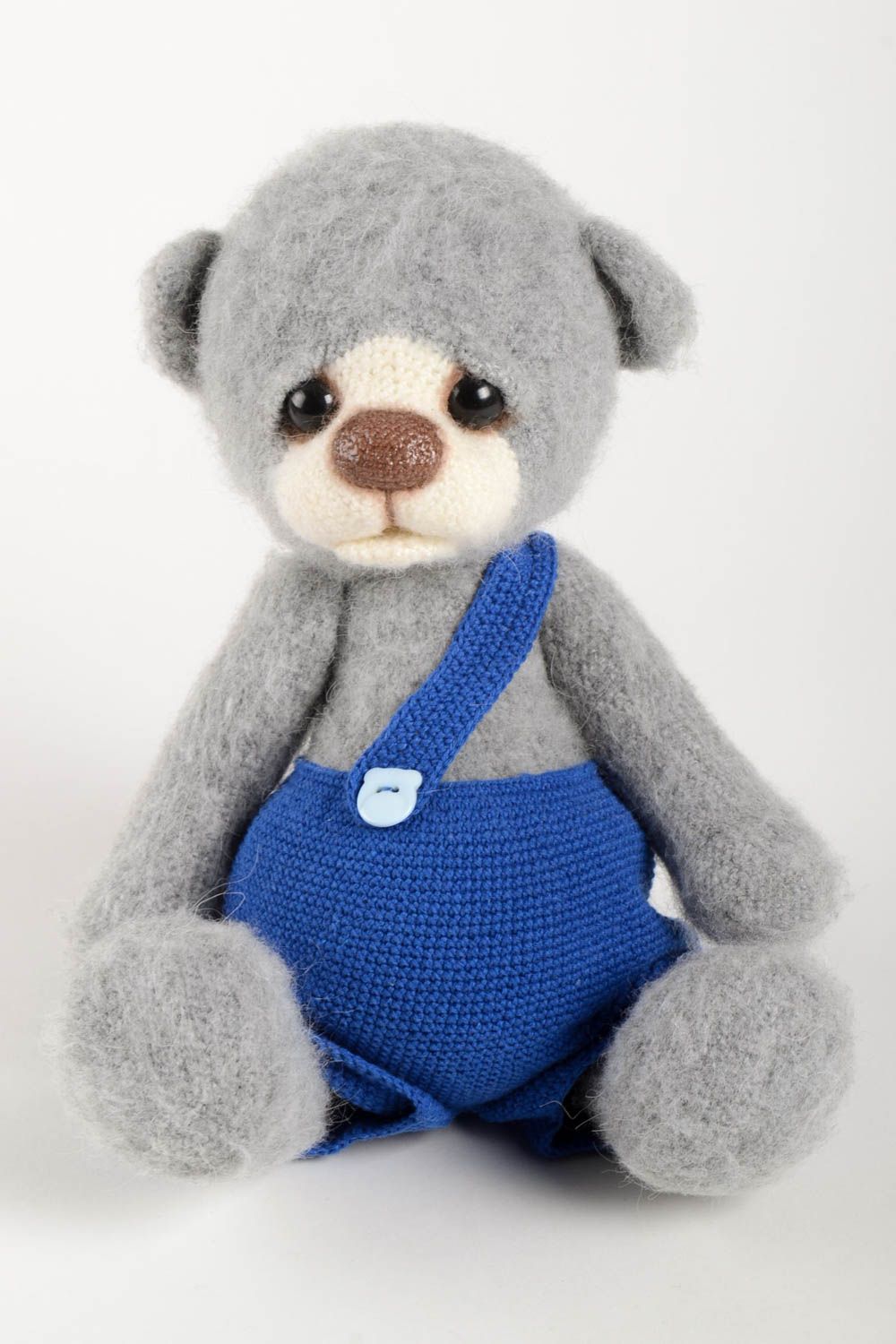 Animal de juguete para niños hecho a mano muñeco de peluche regalo original foto 2