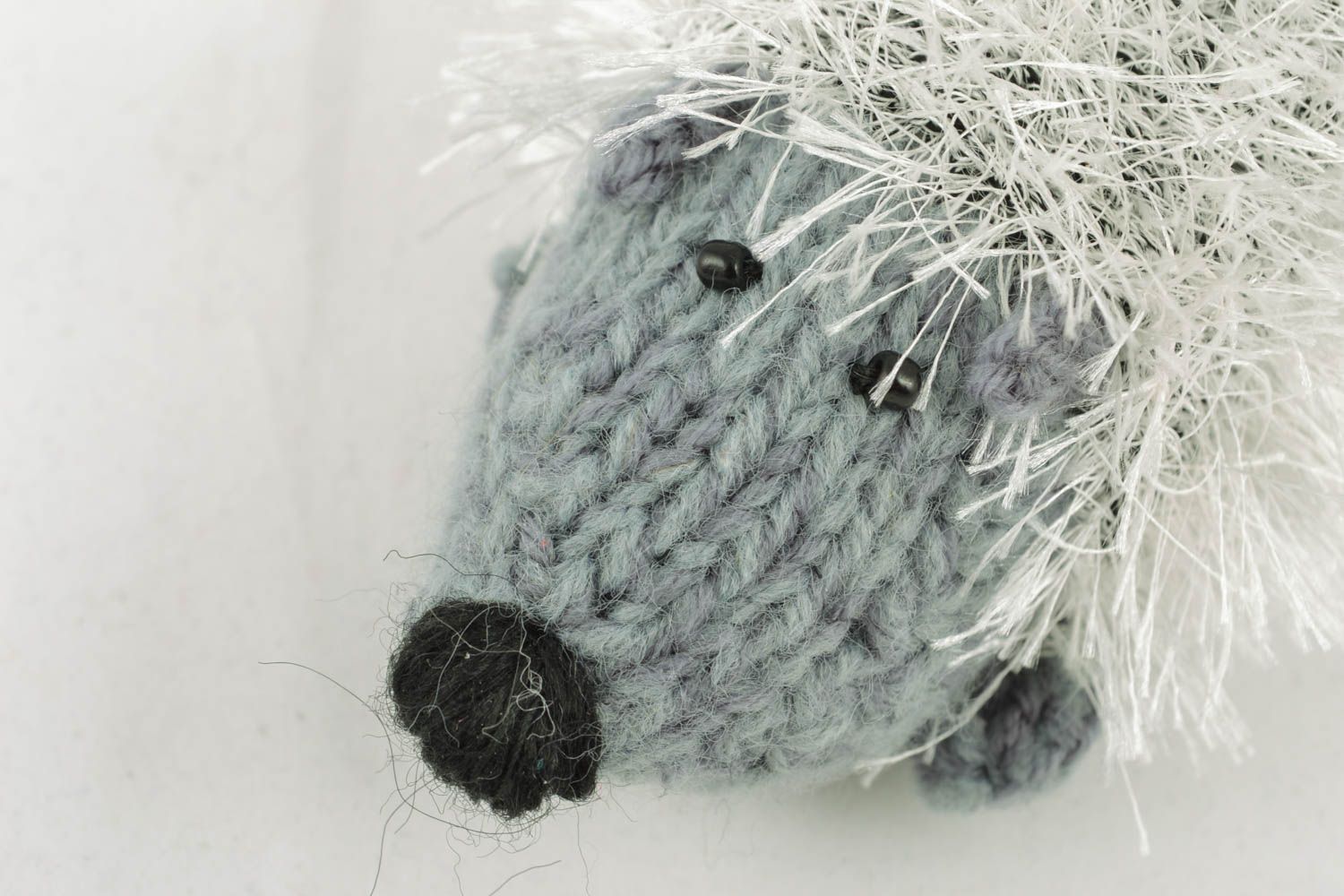 Soft crochet toy Hedgehog photo 3
