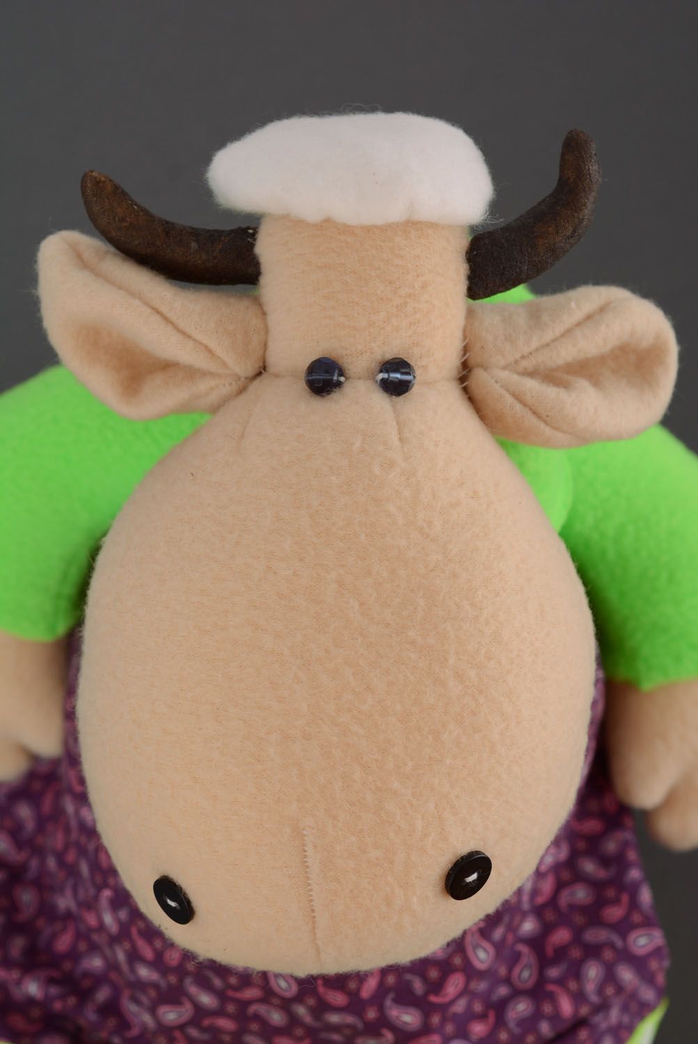 Homemade soft toy Cow photo 2