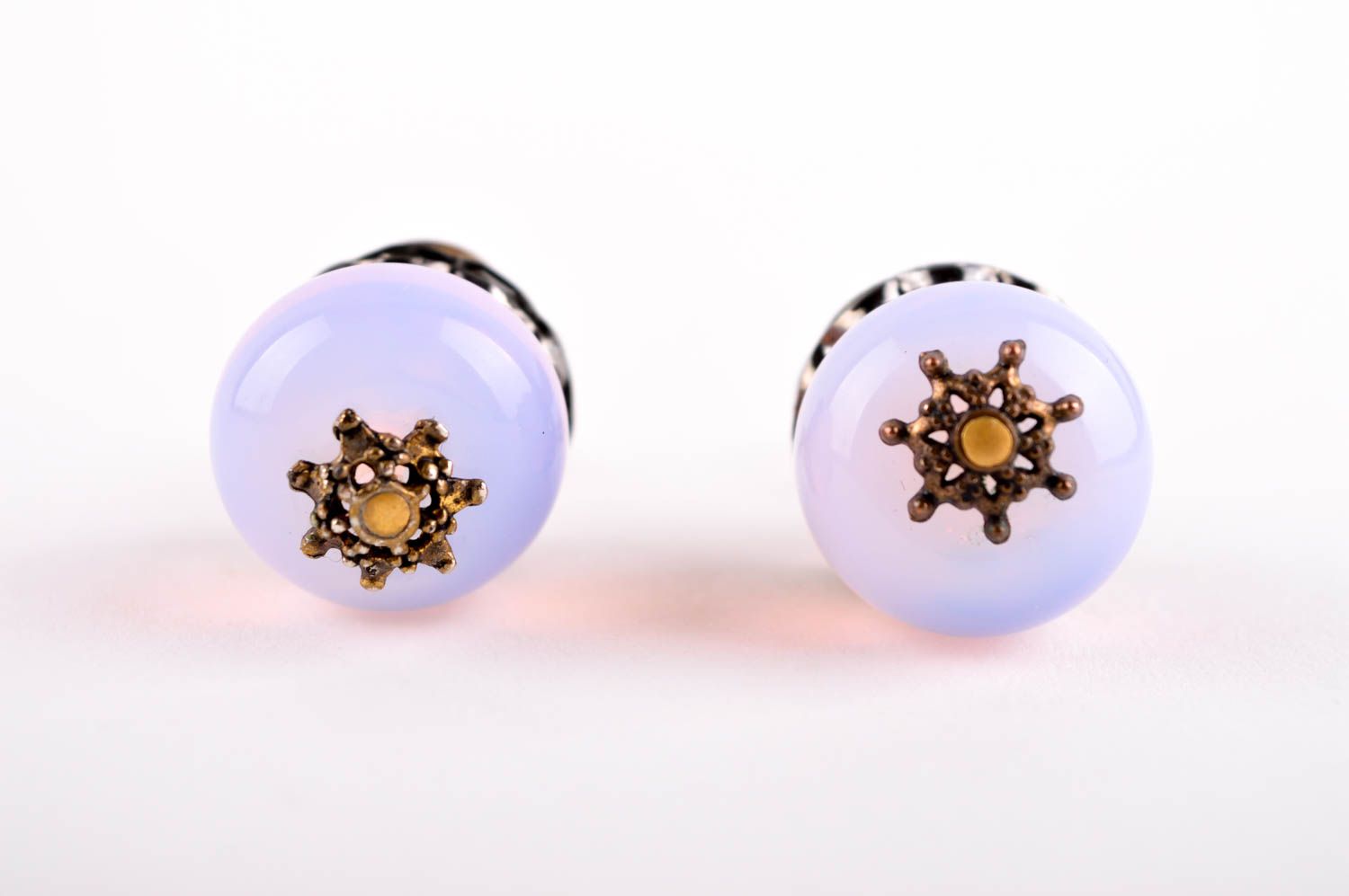 Handmade arrings designer accessory unusual gift for women long earrings photo 4