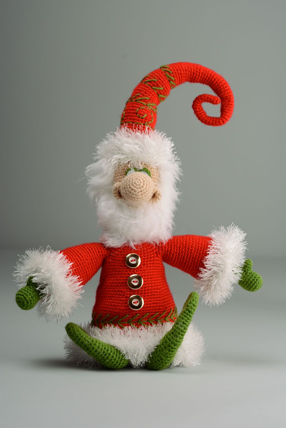 Crochet toy Santa Claus photo 1
