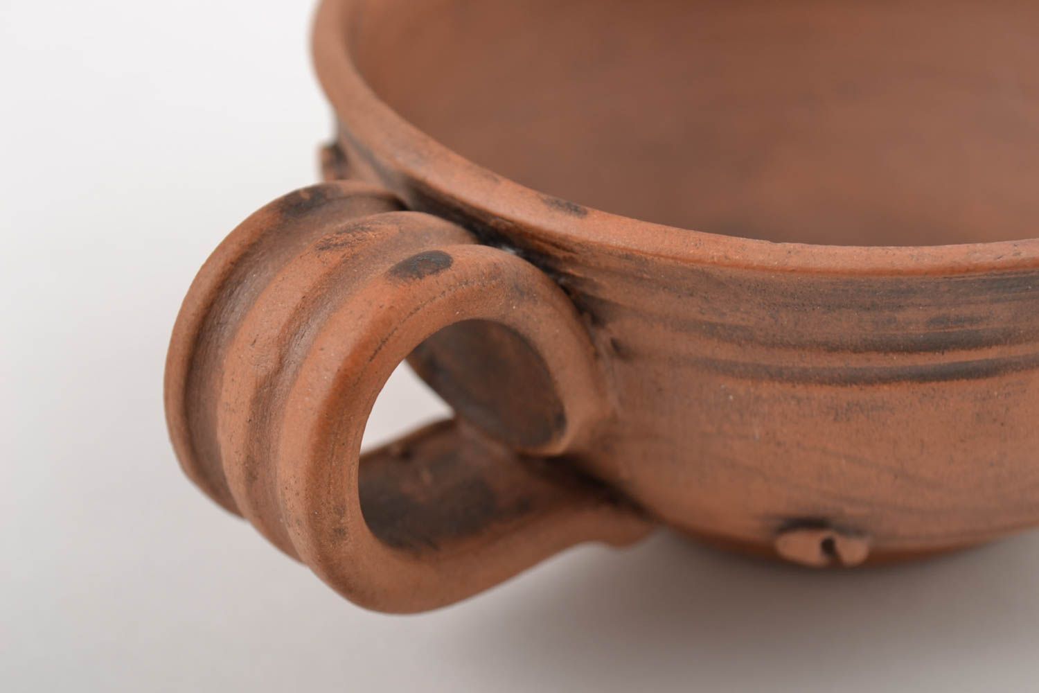 Taza de porcelana hecha a mano de barro regalo original artículo de cerámica foto 4