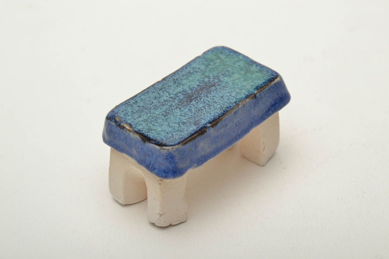 Miniature ceramic statuette Chair photo 2