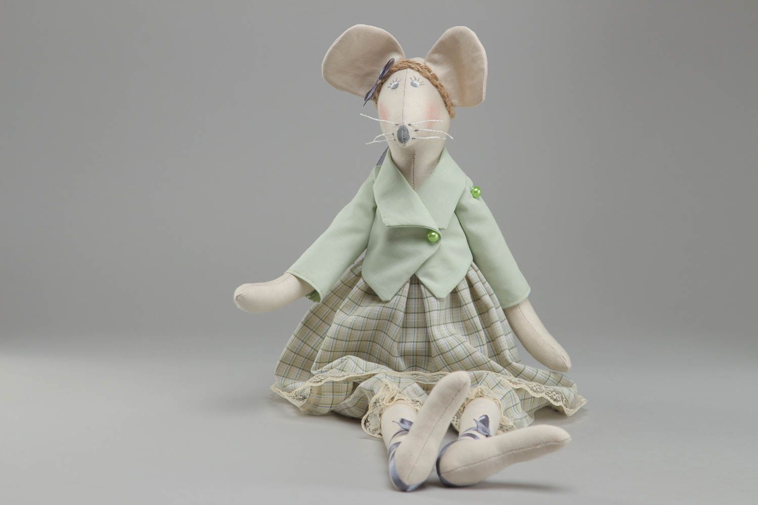 Fabric soft toy Mouse photo 1