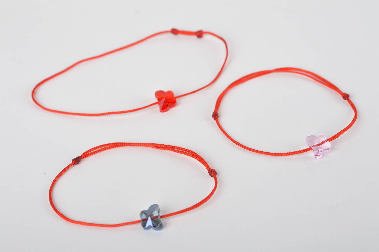Stylish handmade string bracelet 3 pieces thread bracelet fashion tips photo 2