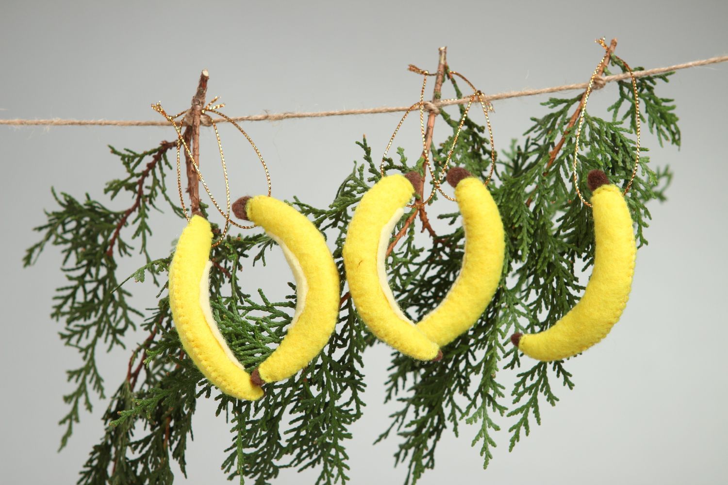 Decoraciones navideñas artesanales elementos decorativos regalo original foto 1